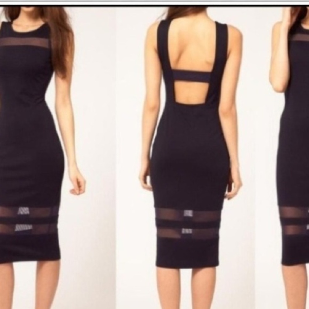 Knee length dress